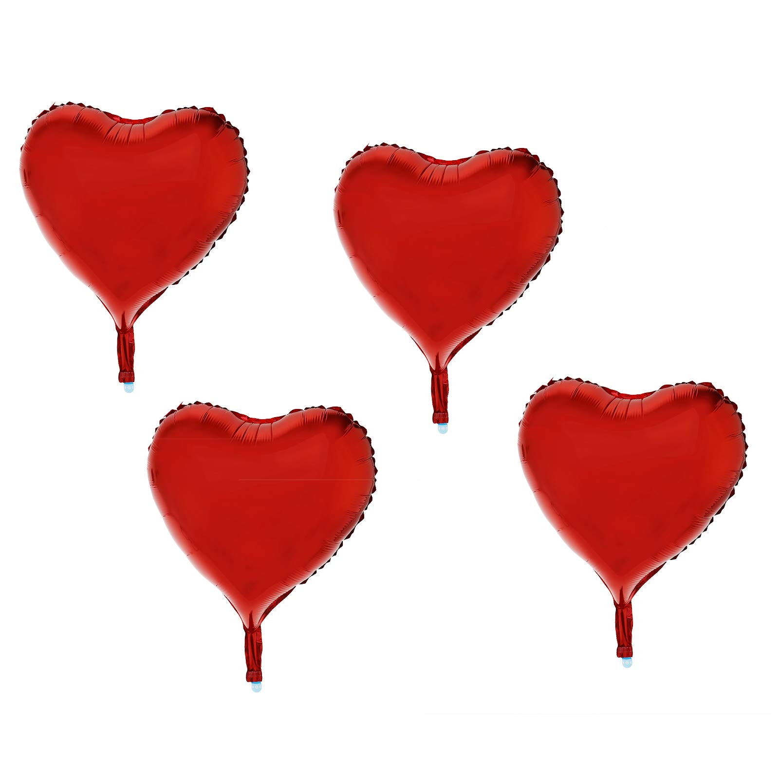 15Pcs Love Heart Foil Helium Balloons Wedding Party Birthday Engagement Decor