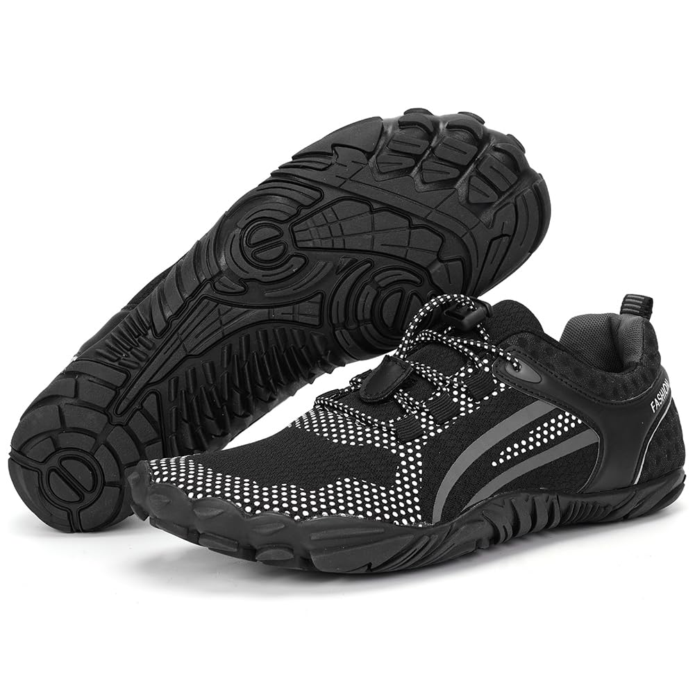 Photo 1 of Hike Barefoot Shoes Men Women,Minimalist Footwear Shoes Zero Drop Wide Toe Box Barefoot Grounded Sneakers for Hiking Walking Running