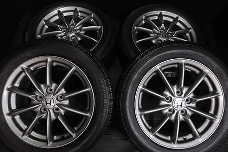Amazon 送料無料 中古スタッドレスタイヤ 4本セット ブリヂストン アイスパートナー 215 55r17 ホンダ純正 オデッセイ 17x7 0 55 114 3 5穴 オデッセイ ヴェゼルに 中古タイヤ W タイヤ ホイールセット 車 バイク