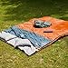 oaskys Camping Sleeping Bag – 3 Season Warm & Cool Weather – Summer, Spring, Fall, Lightweight, Waterproof for Adults & Kids – Camping Gear Equipment, Traveling, and Outdoors (Double Orange)thumb 1