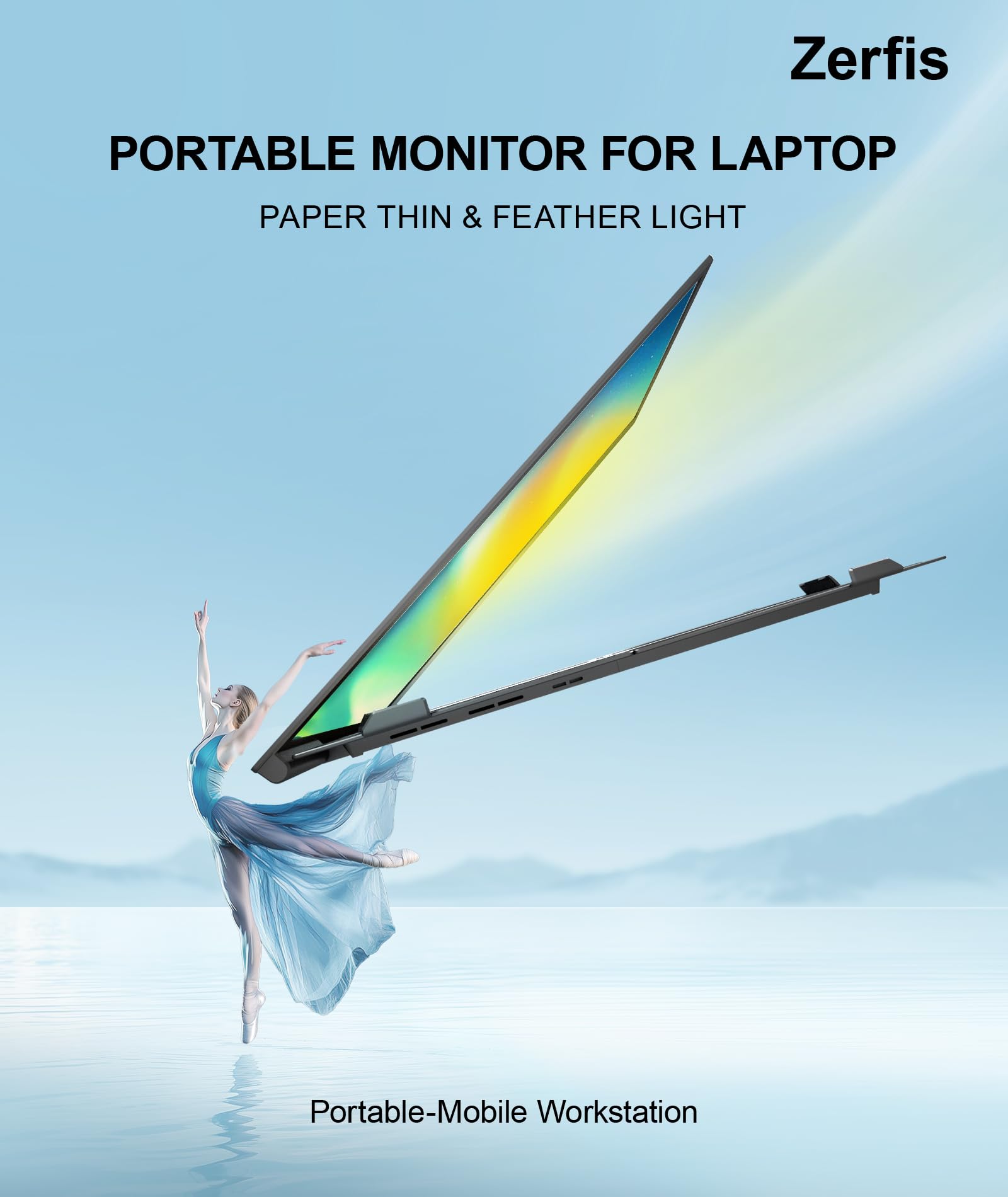 Laptop Screen Extender, Ultra-Thin 14