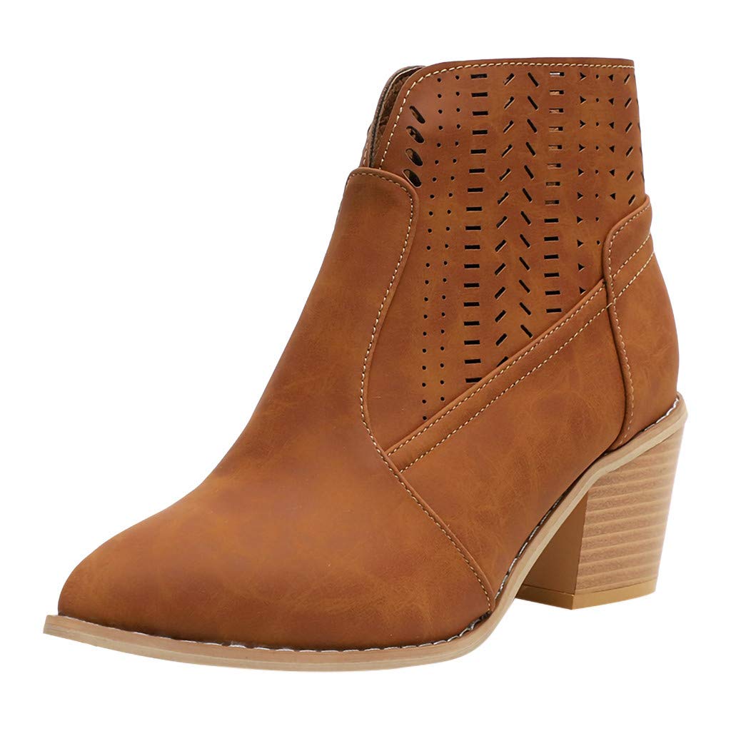 vintage leather heels