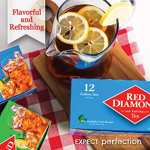 Red Diamond Iced Tea Bags Family Sized Tea Bags Delicious and