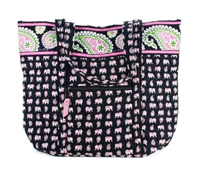 Vera Bradley Vera Pink Elephants: Handbags: Amazon.com