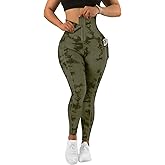 MOOSLOVER Women Corset High Waisted Leggings with Pockets Tummy Control Body Shaper Yoga Pants