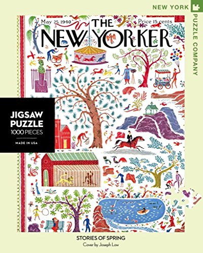 New York Puzzle Company - New Yorker Stories of Spring - 1000 Piece Jigsaw Puzzle - Thumbnail 3
