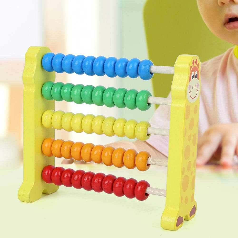 YOUTHINK Arithmetic Rack Math Toy Wooden Educational Early Learning Toy ...
