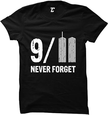 Amazon.com: 9/11 Never Forget - NYC Twin Towers Women's T-Shirt: Clothing