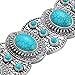 fastgo Compatible with Apple Watch Band 38mm 40mm 41mm, Bohemian Ethnic Antique Jewelry Style Bracelet Strap for Iwatch SE & Series 9 Ultra 8/7/ 6/5/4/3/2/1(38/40/41mm)