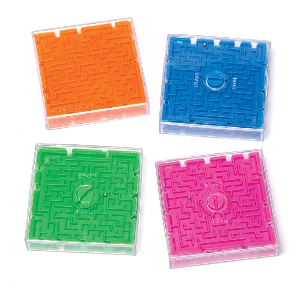 Baker Ross AW502 3D Maze Games (Pack of 4)