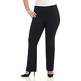 Rekucci Curvy Woman Ease into Comfort Barely Bootcut Plus Size Pant