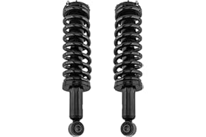 TRIL GEAR Front Complete Strut Spring Coil Springs Shock Absorber Replacement for Toyota 1996-2002 4Runner 171351 Set of 2