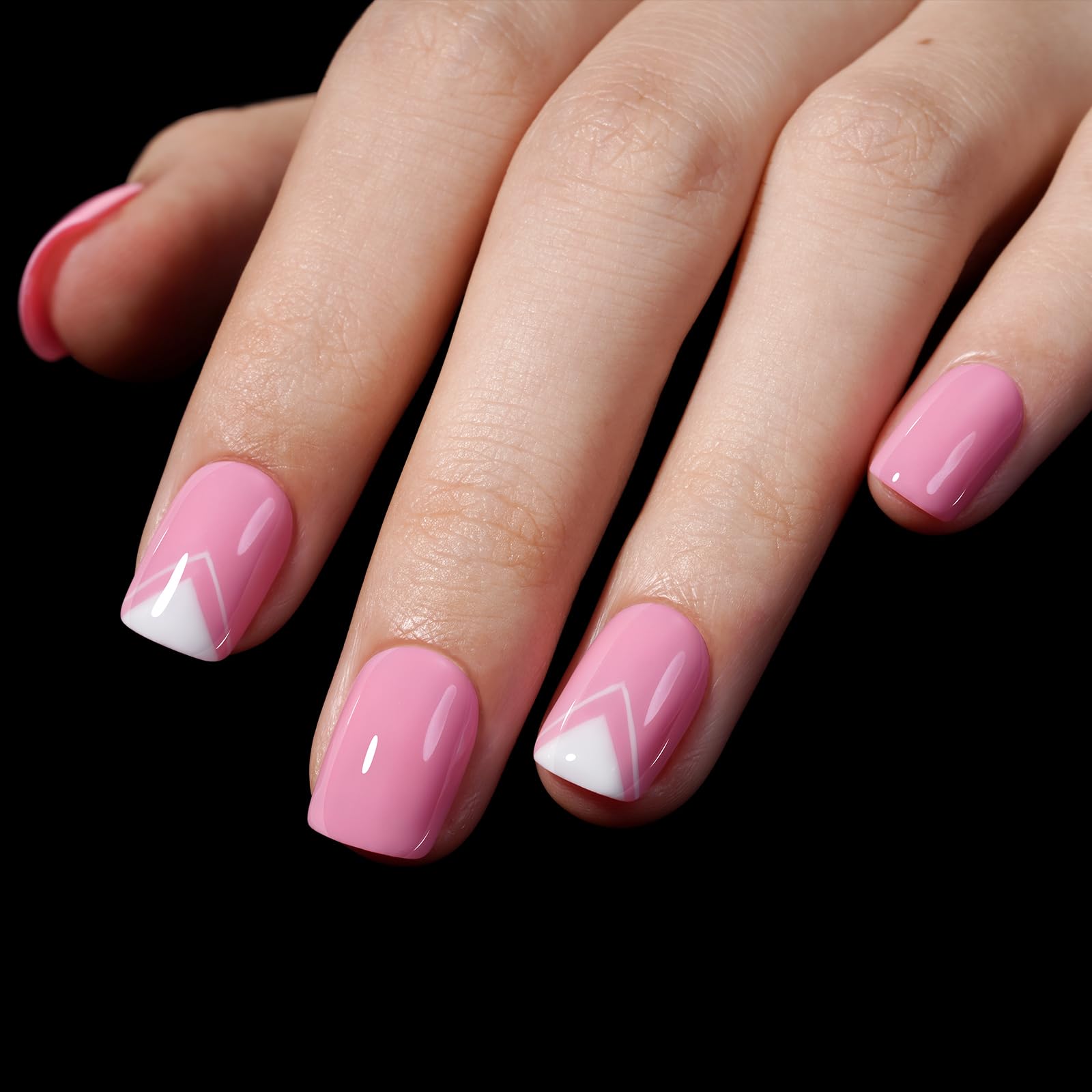 AILLSA Extra Short Square Nail Tips 450PCS Full cover Clear Nail Tips Matte No Need Files Upgraded Gel x Press on False Nail Tips for Nail Extension Fake Nail Tips Manicure 15 Sizes - Image 6