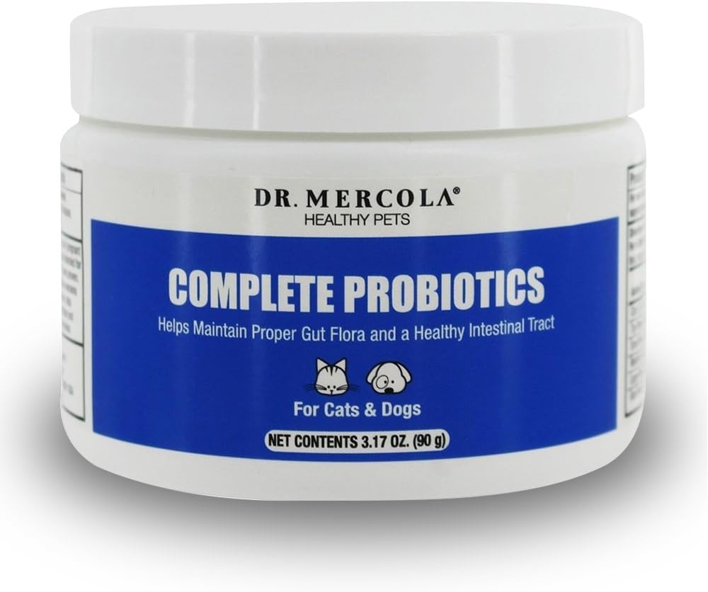 Dr. Mercola, Complete Probiotics for Pets, 90 grams Amazon.ca Health