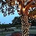 MORSEN LED String Lights, 52 Ft Indoor Outdoor Shatterproof Waterproof Bulb with Heavy Duty Connectable Cord for Patio Party Backyard Gazebo Porch, Warm White