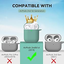 Ljusmicker for Airpods Case Cover 2&1(2019) with
