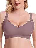 Gailife Scalloped Lift Bras for Women Soft Push Up