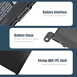 BIUBOTY WDXOR Laptop Battery 11.4V 42WH for Dell Inspiron Latitude Vostro 3CRH3 view 5