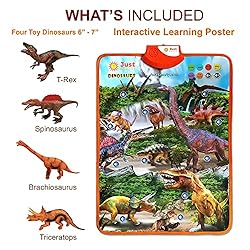 Just Smarty Interactive Dinosaur Learning Poster