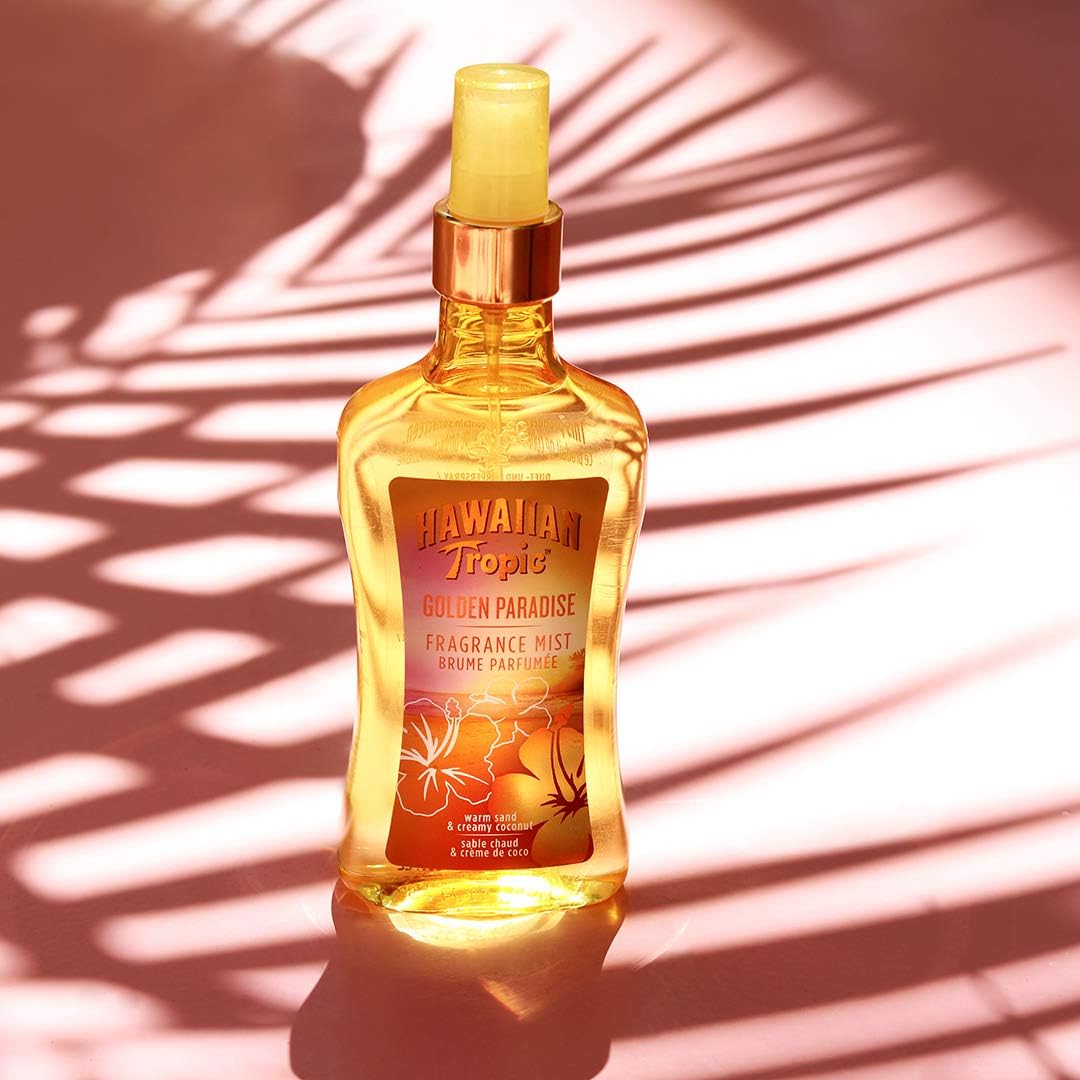 Hawaiian Tropic Golden Paradise Body Mist, 250 Ml, Golden Yellow, 250 ml (Pack of 1) - Image 3