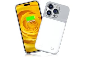 Battery Case for iPhone 14 Pro, 7000mAh Smart Charging Case for iPhone 14 Pro Rechargeable, Portable Extended Charger Case fo