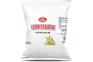 Corn Starch by Onuva - 10 lbs, (4,53 kg) - Gluten Free - Vegan - Thickener For Sauces, Soup, & Gravy