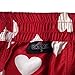 Red Silk Heart Boxers 2.0 by Royal Silk - Love You Valentine Special - Men's