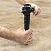 Sol Coastal Plastic Beach Umbrella Sand Anchor, Rust-Free and Sized for Thin Umbrellas (Black)