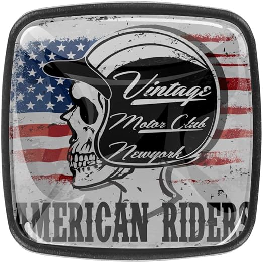 Perillas y manijas del gabinete Jinete esqueleto Perillas de gabinetes