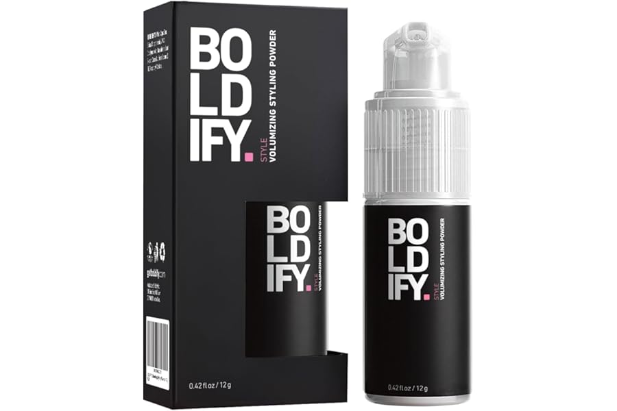 BOLDIFY Hair Texture Powder and Volumizer – Styling for Thinning Hair – Volumizing Powder for Women & Men – Travel Size