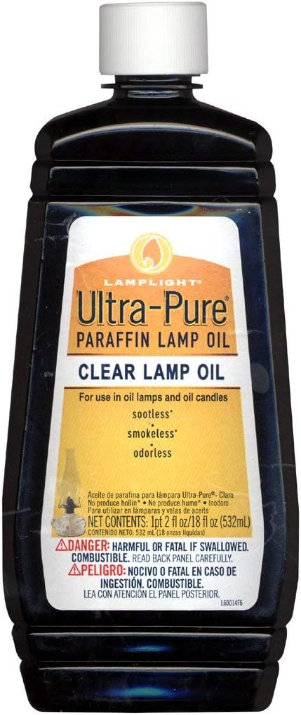 Candle & Lamp Oil is Odorless Premium Paraffin (Lot of 2)