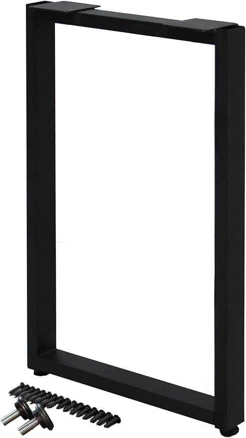 Amazon サンニード テーブル 脚 パーツ レッグスクエア Slg 1bk 1個 単品販売 奥行43 高さ67cm アイアン ブラック 黒 ダイニングテーブル オンライン通販