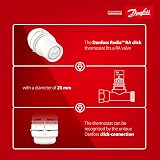 Danfoss Redia Ra Click Thermostatic Radiator Valve with Liquid Bellow view 5