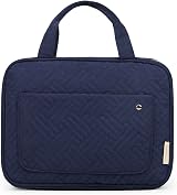 BAGSMART Large Hanging Toiletry Bag Dark Blue 32x23x10.5 cm Organizer view 1