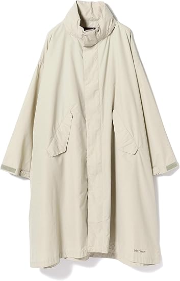 Amazon レイビームス Ray Beams コート Marmot Beams 別注 ポンチョ コート レディース Ivory One Size コート ジャケット 通販