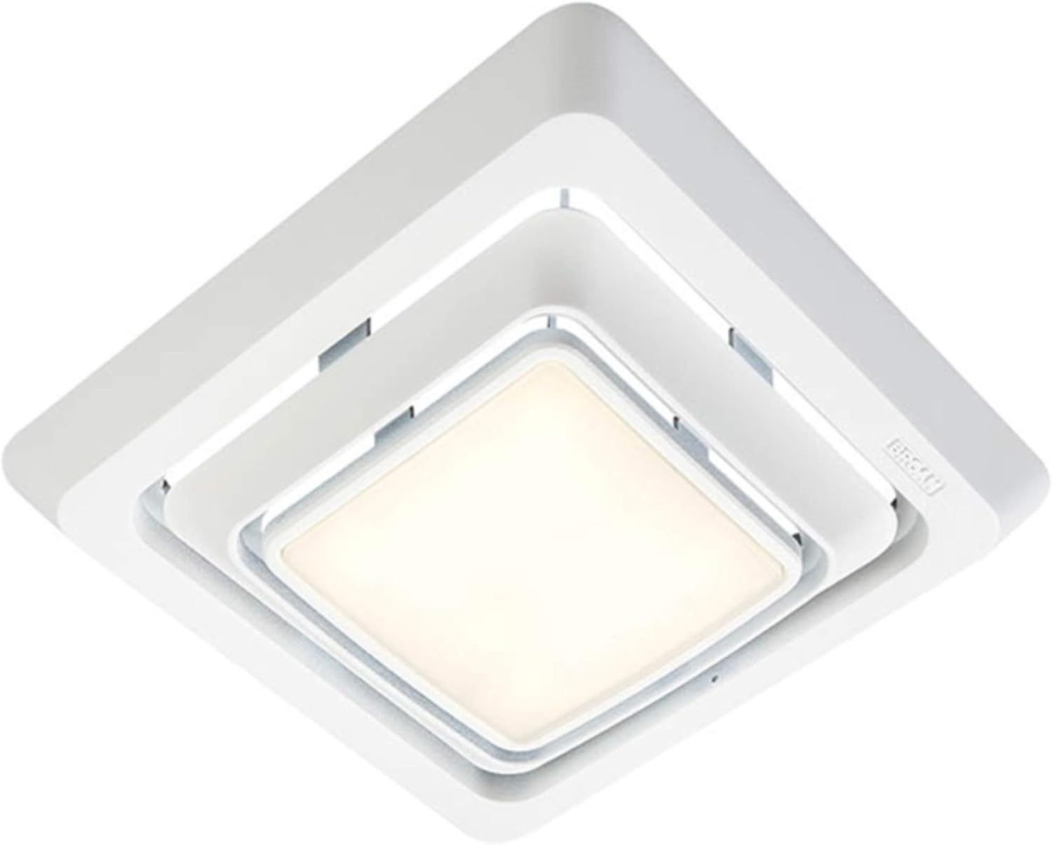 Broan Fg600 Bath Fan Led Upgrade Grille Kit, White, 101/4 in