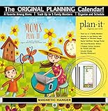 Mom's Plan-It 17 Month 2019 Planning Calendar: Includes Magnetic Hanger by 