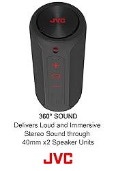 JVC Portable Wireless Speaker with Surrounding