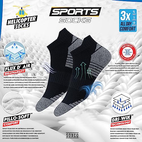 10 Paia Calzini Uomo Corti Spugna Estivi Calze Donna Corte Sportivi Running EU 39-42, Multicolore S