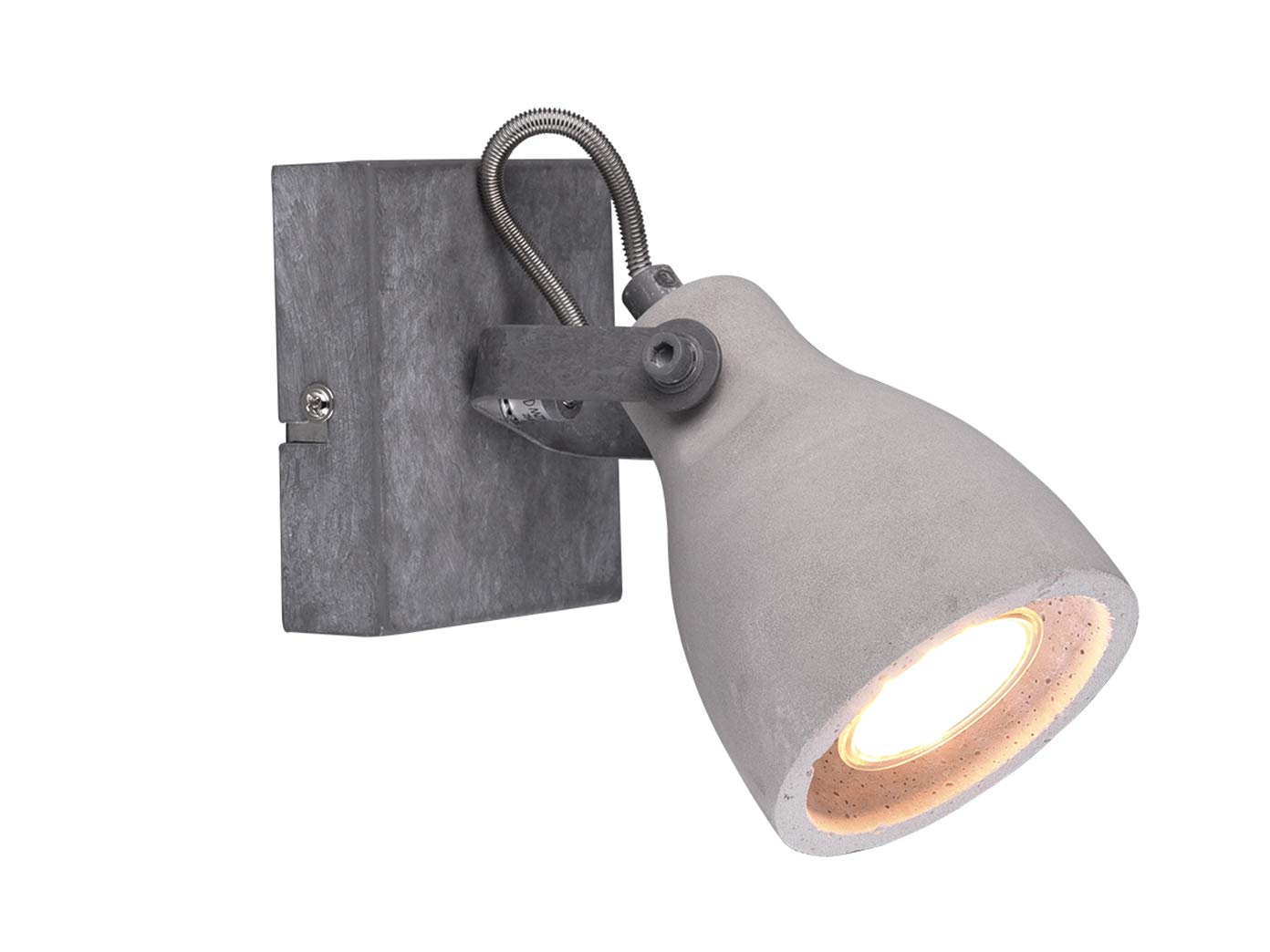 Trio Leuchten Balken Concrete 802500178 Metal Concrete Shade 1 x GU10