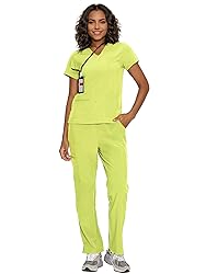 floralhue Scrubs for Women, V-Neck Scrubs Top