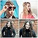 PP OPOUNT 229 Pieces Dreadlocks Beads DIY Hair Braid Accessories with Braid Rings Hair Hoops, Dreadlocks Beads, Hair Clips and Natural Painted Wood Beads for Hair Decoration