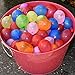 GOOBAT 222 Self-Sealing Water Balloons, Instant Quick Fill Water Balloons-6 Bunches Total 222 Multi-Color Water Balloons, Summer Splash Fun Kids & Adults