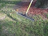 The Groundskeeper II 21 in. Head Leaf Rake, Pack of 2