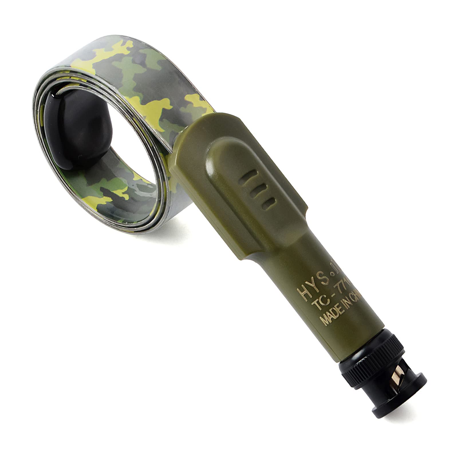 HYS 2m/70cm BNC Foldable Antenna Dual Band Portable Tactical Aerial Compatible with Kenwood TK100, TK200, TK210 ICOM V8 V80 V85 F3S HT-66 VHF/UHF Ham Radio (Camouflage)