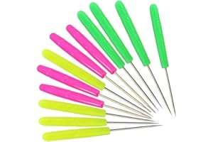12 PCS Sugar Stir Needle Scriber Modelling Tool for Biscuit Cookie Icing Pin Cake Decorating Sugarcraft Supplies Baking Scrib