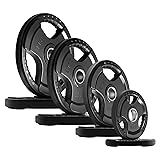 RitFit Weight Plates for Barbell, 2-Inch Olympic