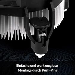 ARCTIC Alpine 17 LP - Low-Profile CPU Cooler for