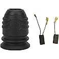 COEOPNC New TE16 Drill Chuck Black Hammer Drills TE-30 TE-35 TE-16 Brush Carbon Brushes Fits TE-16C D41 TE106 TE30 TE40 TE35 TE1 TE5 TE7 TE14 Parts Durable for Hilti Replacement Assembly Accessories