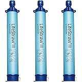 LifeStraw Personal Water Filter, 3 Piece
